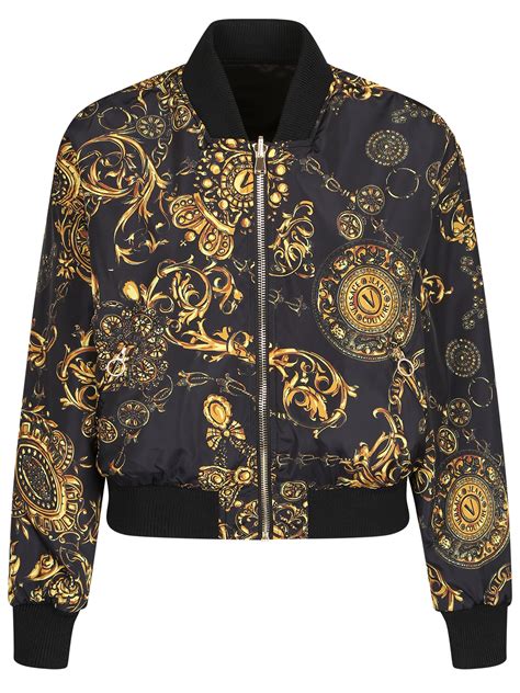 versace jeans couture bomber jacket